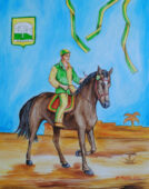 Cavallo sauro scuro bagghiu