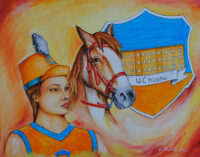 Majorette e cavallo chianu